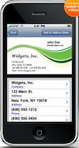ScanBizCards business card app