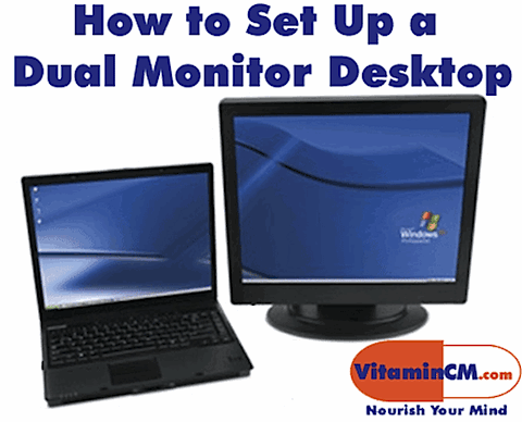 how to set up a dual monitor desktop
